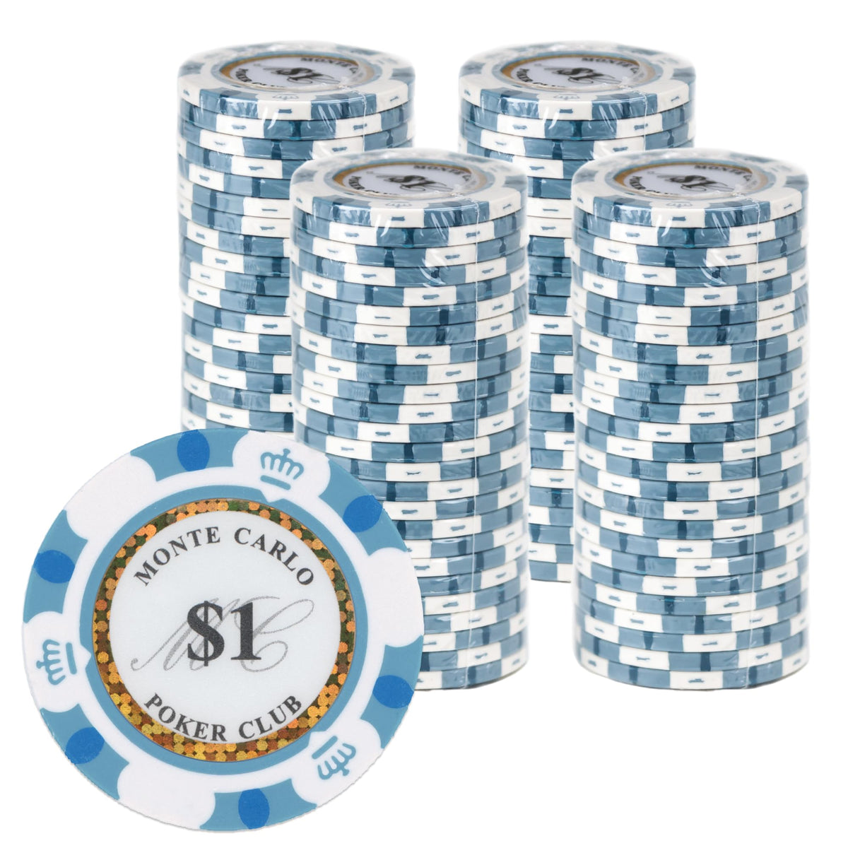 Gamers Lounge Monte Carlo 14g chips pack showcases authentic casino weight and feel.