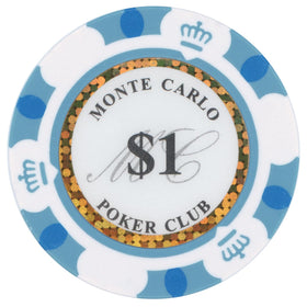 Gamers Lounge Monte Carlo edge design detail highlights tri-tone crown and gold inlay.