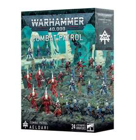 Games Workshop Aeldari Combat Patrol miniatures for a ready-to-play starter force in Warhammer 40,000