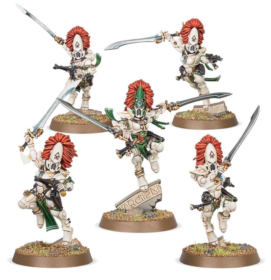 Aeldari Howling Banshees Exarch gear options for custom loadouts