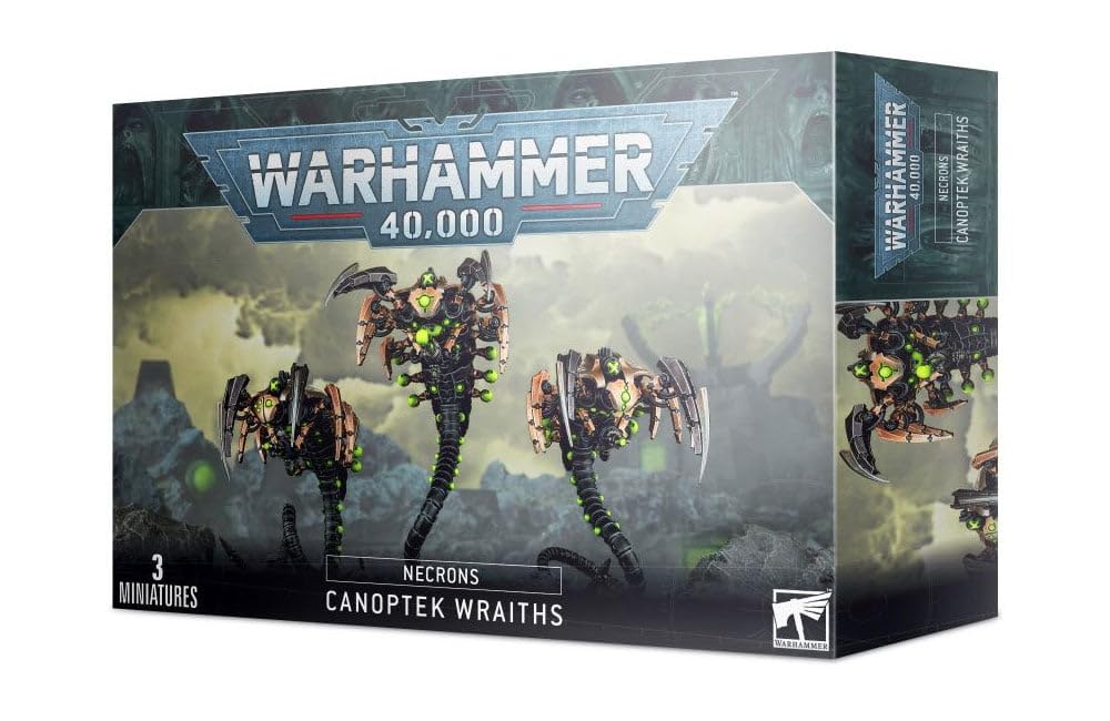 Games Workshop Canoptek Wraiths miniatures assembly-ready for hobbyists and painters.