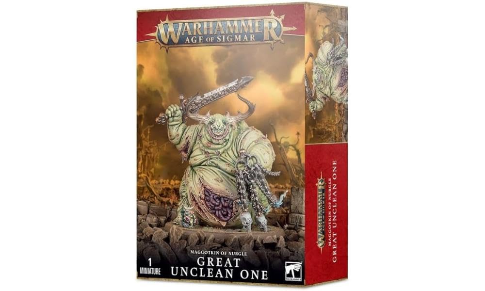 Games Workshop Chaos Daemons Great Unclean One model for immersive AoS and 40k battles
