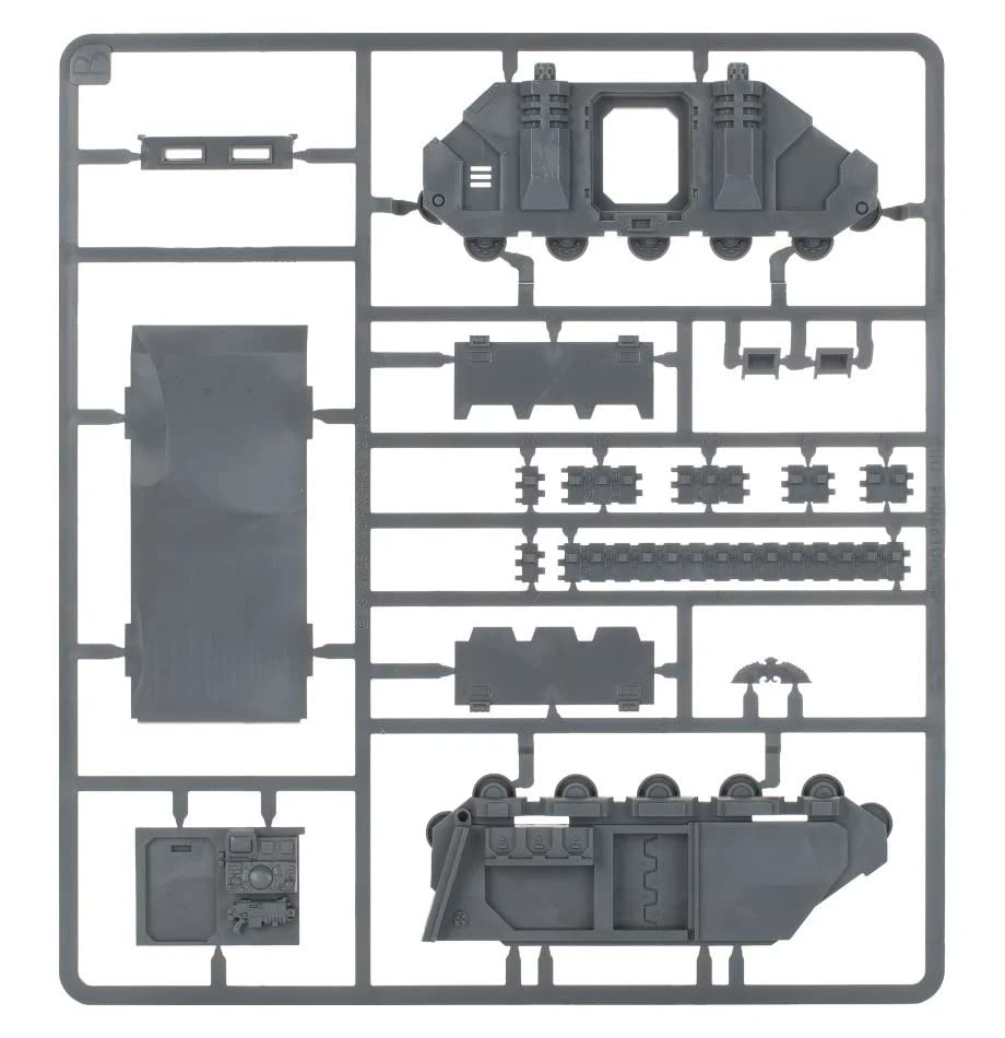Games Workshop Chaos Rhino diorama shot highlighting army transport on table