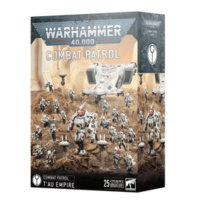 Tau Empire squad miniatures from Games Workshop ready for painting and tabletop clashes.