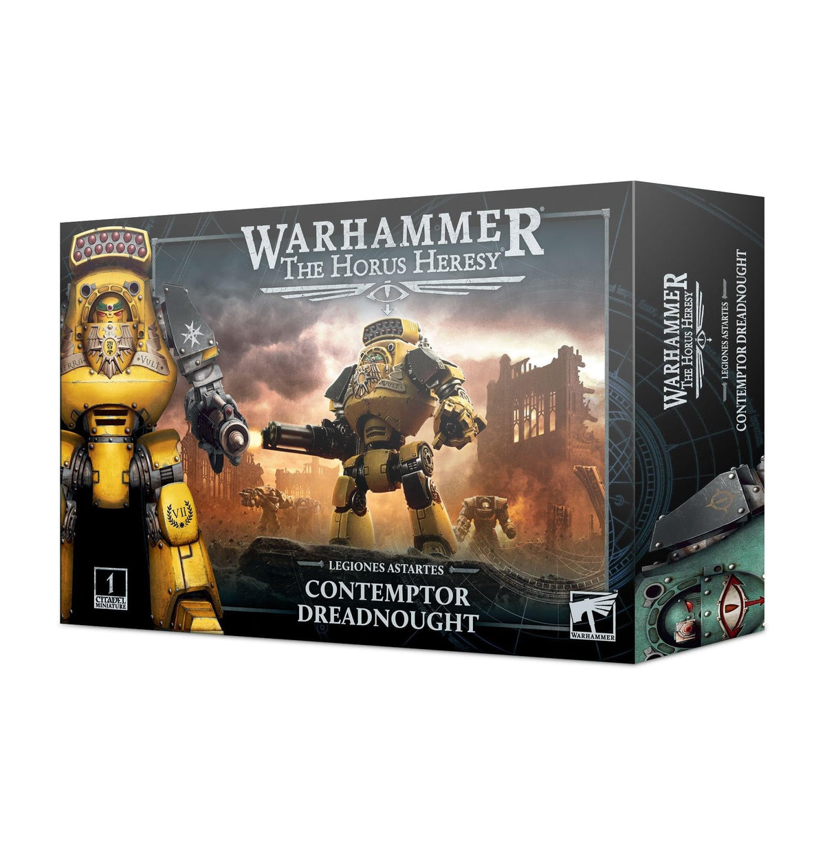 Games Workshop Contemptor Dreadnought kit for custom poses and paint-ready display