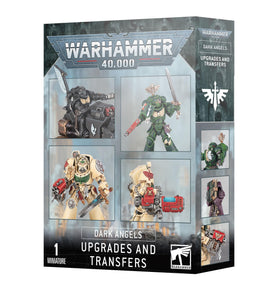 Games Workshop Dark Angels transfer sheet with chapter icons for unified army branding.