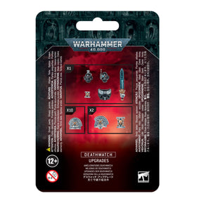 Games Workshop Deathwatch Upgrade pack—enhanced components for sharper Warhammer 40k model details.