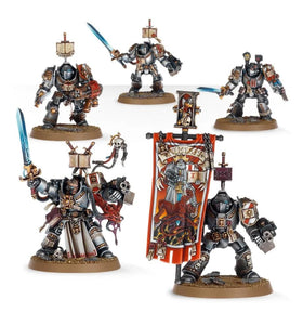 Games Workshop Grey Knights psycannon and psilencer image offers striking kit options for customization.