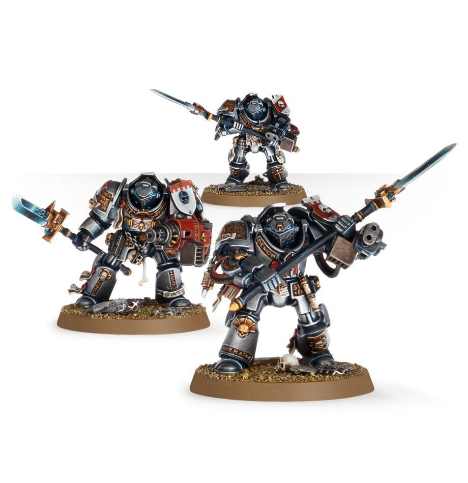 Games Workshop Grey Knights purity seals detail adds rich storytelling to conversions.