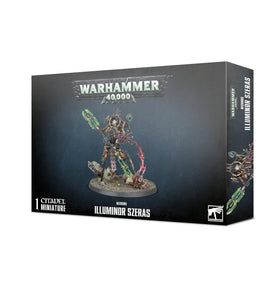 Games Workshop Illuminor Szeras 80mm base for dynamic display and stable basing.