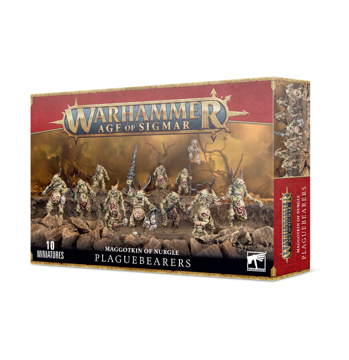 Games Workshop Plaguebearers assembly kit for customizable Nurgle models