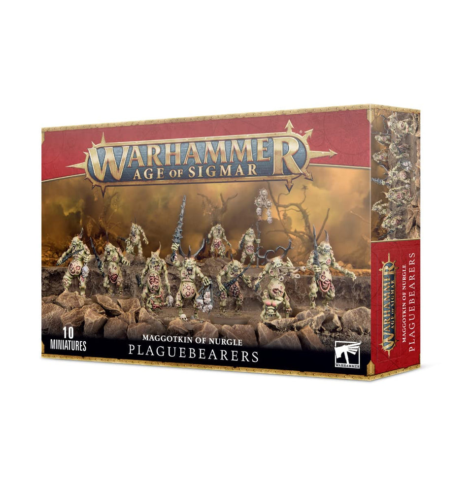 Games Workshop Plaguebearers assembly kit for customizable Nurgle models