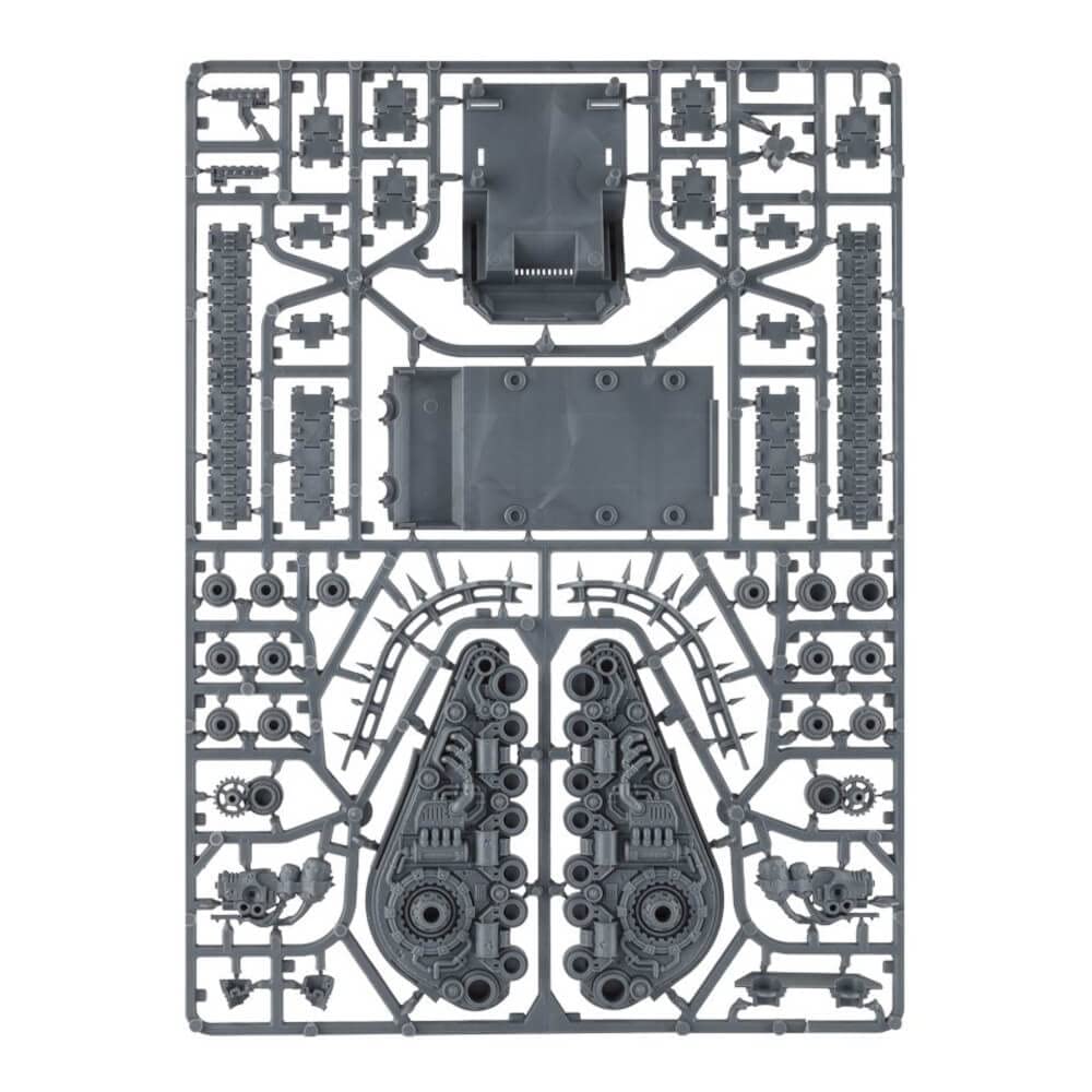 Games Workshop Plagueburst Crawler weapon options including entropy cannon and rothail gun