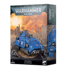 Games Workshop Space Marine Gladiator kit components ready for assembly and customization for hobbyists.