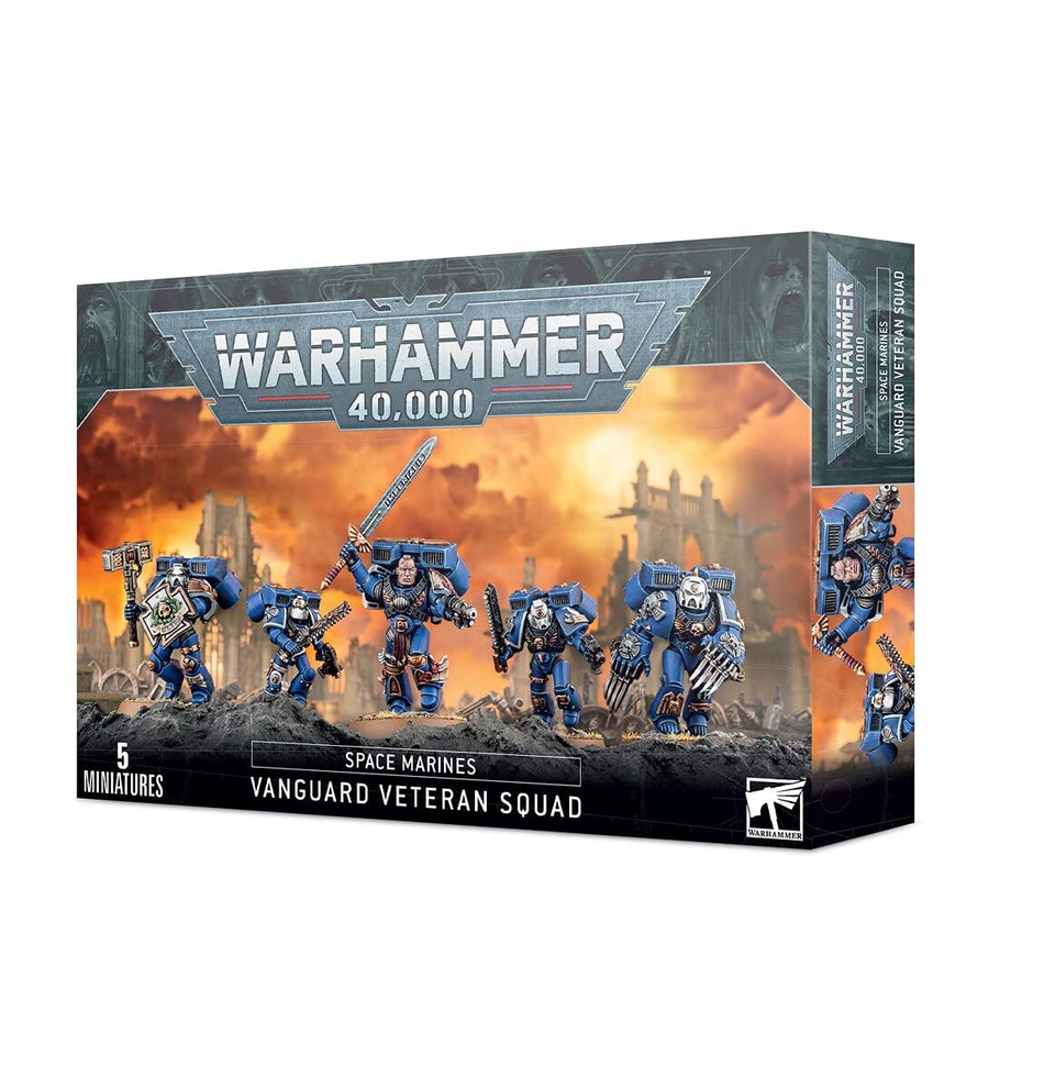 Games Workshop Space Marine Vanguard Veteran Squad parts for kitbashing and posing options