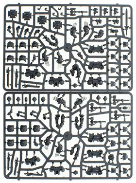 Games Workshop Space Marine Vanguard Veteran Squad unpainted figures ready for painting