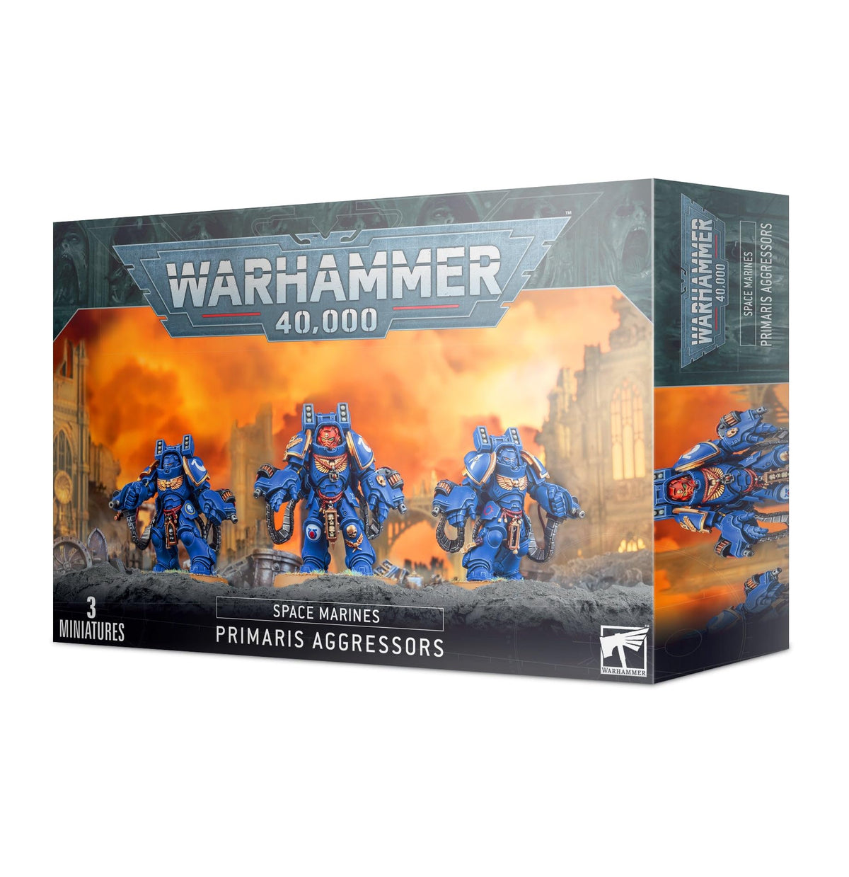 Games Workshop Space Marines Primaris Aggressors plastic kit for dynamic tabletop battles
