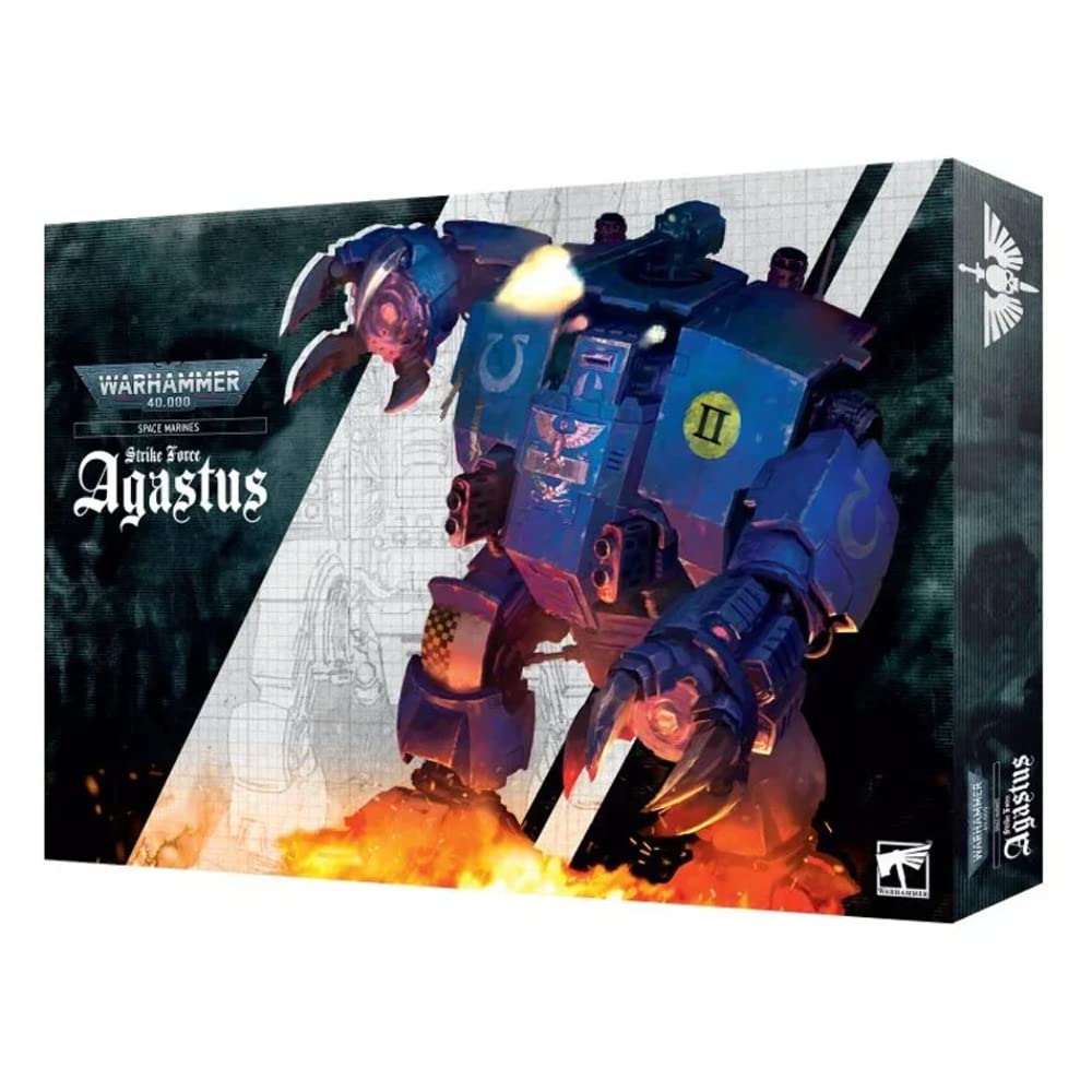 Games Workshop Space Marines Strike Force Agastus box set, ready for assembly and epic Warhammer 40K battles.
