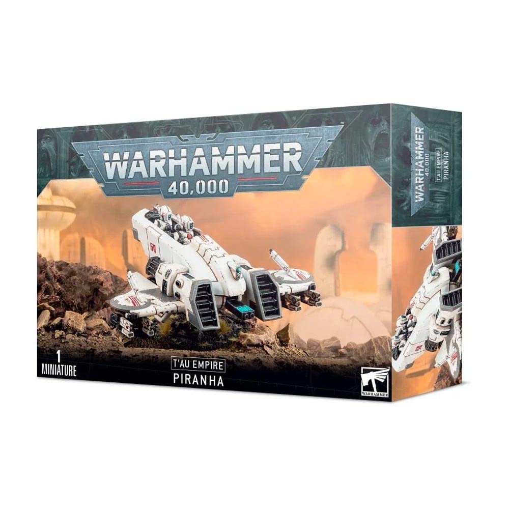 Games Workshop Tau Piranha TX4 model enabling rapid battlefield deployment