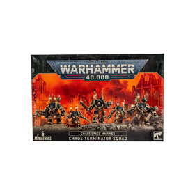 Games Workshop Terminators Chaos Space Marines close-up for painting practice and display