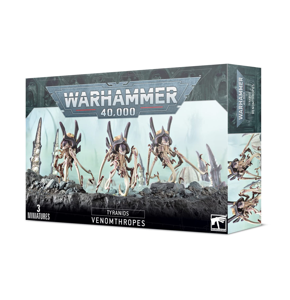 Games Workshop Tyranids Venomthropes model in assembly pose for hobbyists