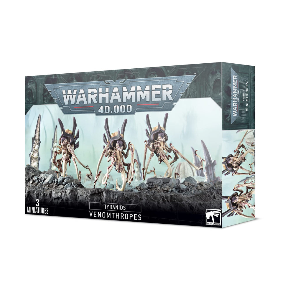 Games Workshop Tyranids Venomthropes model in assembly pose for hobbyists