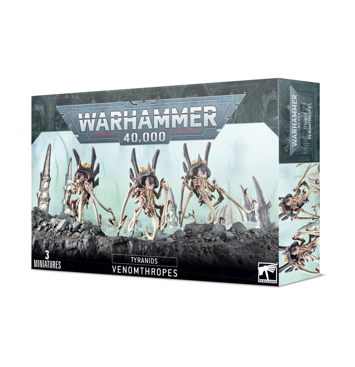 Games Workshop Tyranids Venomthropes model ready for tabletop battles and display