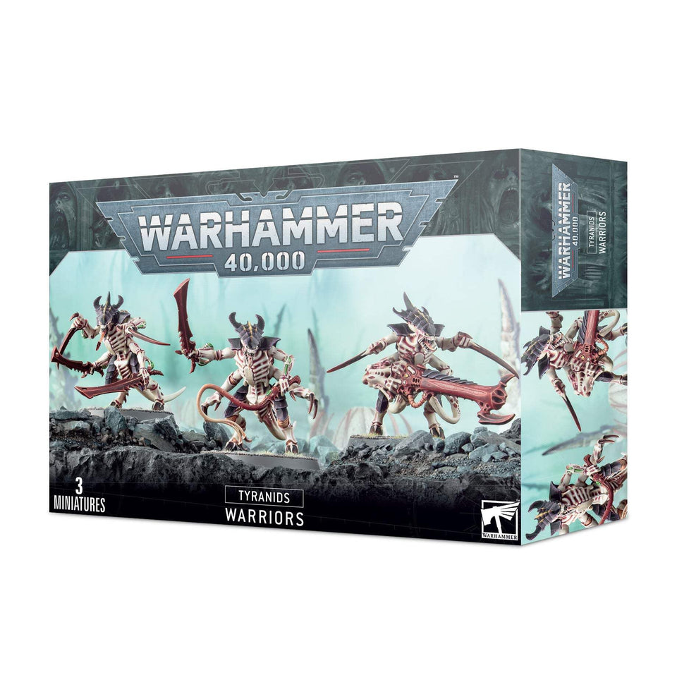 Games Workshop Tyranids Warriors miniature ideal for tabletop battles and immersive painting sessions.