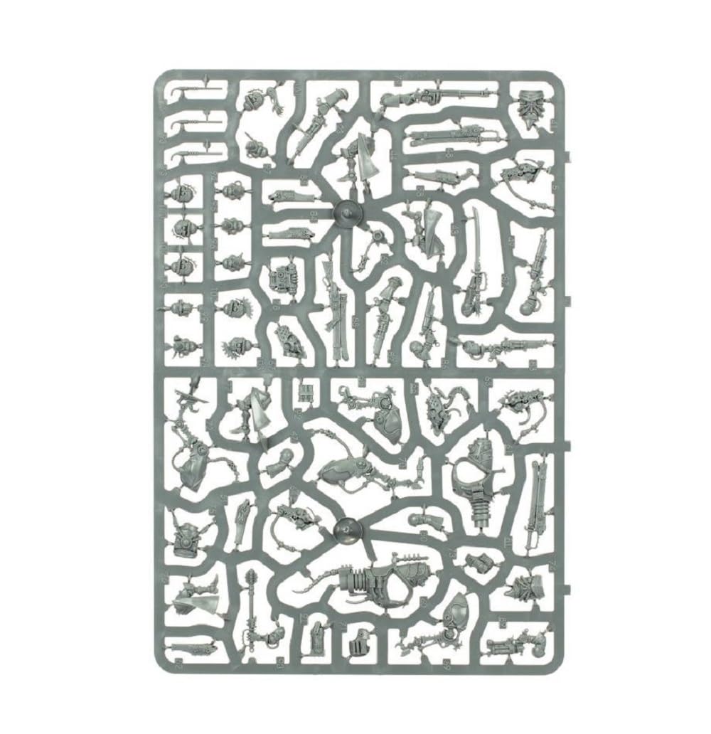 Adeptus Mechanicus plastic miniatures with crisp details for painting and hobby