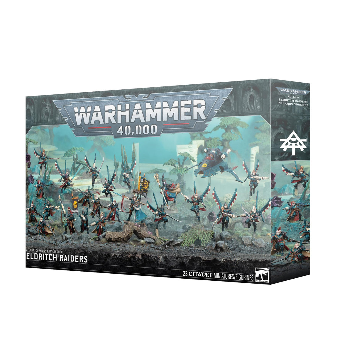 Games Workshop Aeldari Corsairs Battleforce Eldritch Raiders miniatures for expanding your 40K battles.