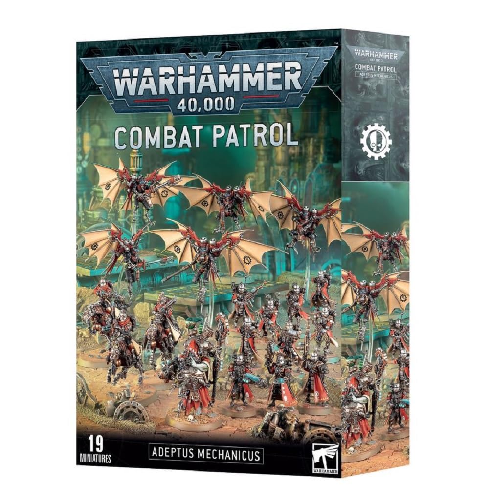 Games Workshop Warhammer 40,000 Combat Patrol Adeptus Mechanicus assembly-ready miniatures for battle