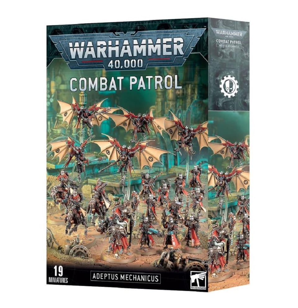 Games Workshop Warhammer 40,000 Combat Patrol Adeptus Mechanicus assembly-ready miniatures for battle