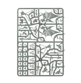 Unpainted figures on sprues ready for priming and painting