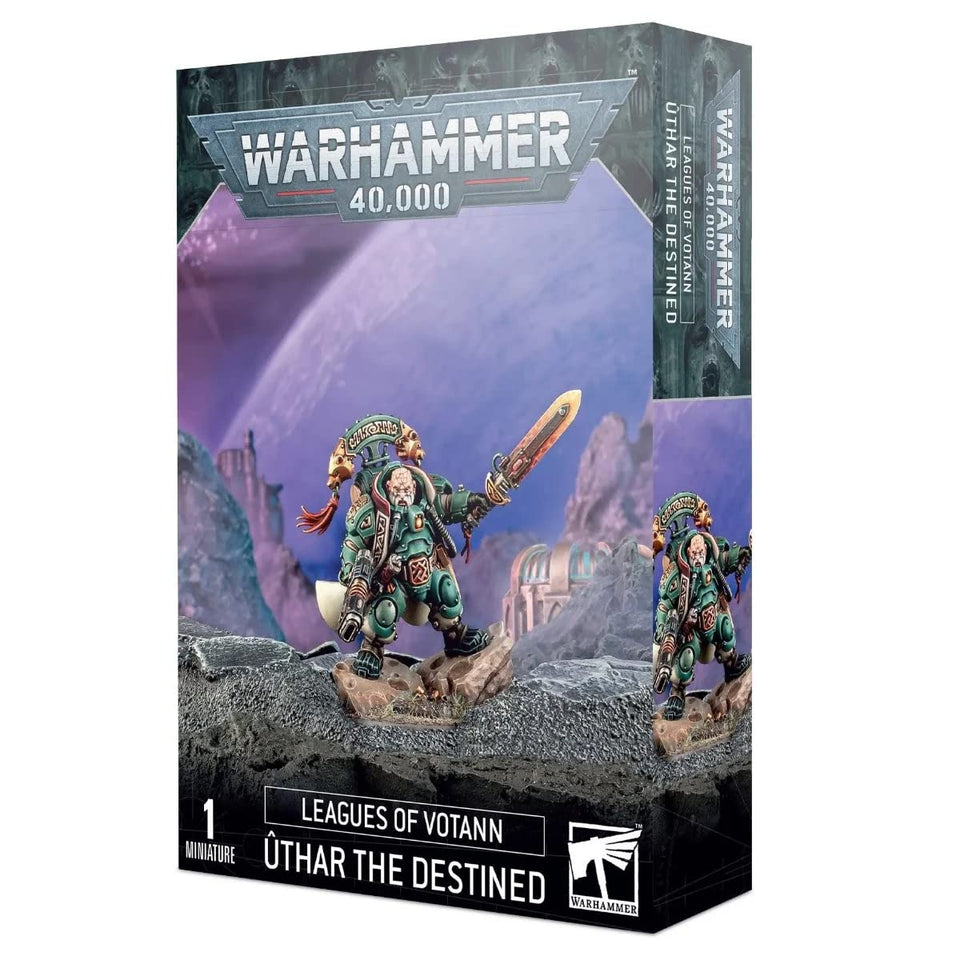 Games Workshop Uthar the Destined in battle suit inspires Leagues of Votann on the tabletop