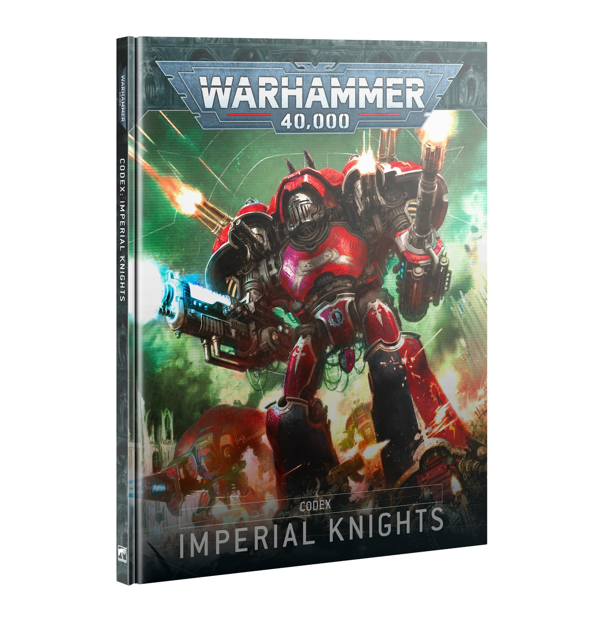 Games Workshop Codex 2025 cover for Imperial Knights—handy reference for painting and gaming