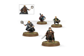 Games Workshop Fellowship Ring posed figure ready for tabletop gaming with dynamic stance.