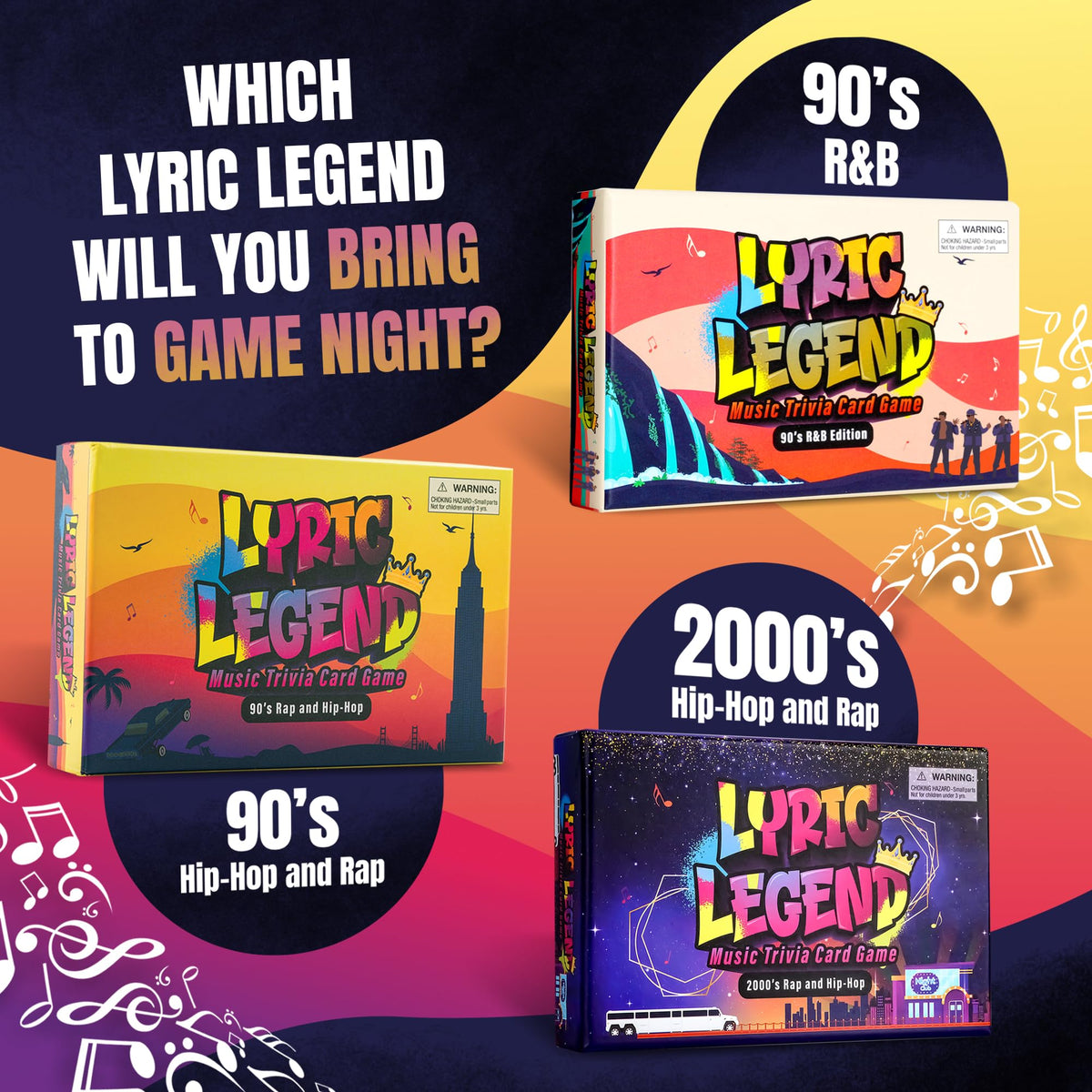Game That Song Lyric Legend gift-ready packaging makes a great retro gift