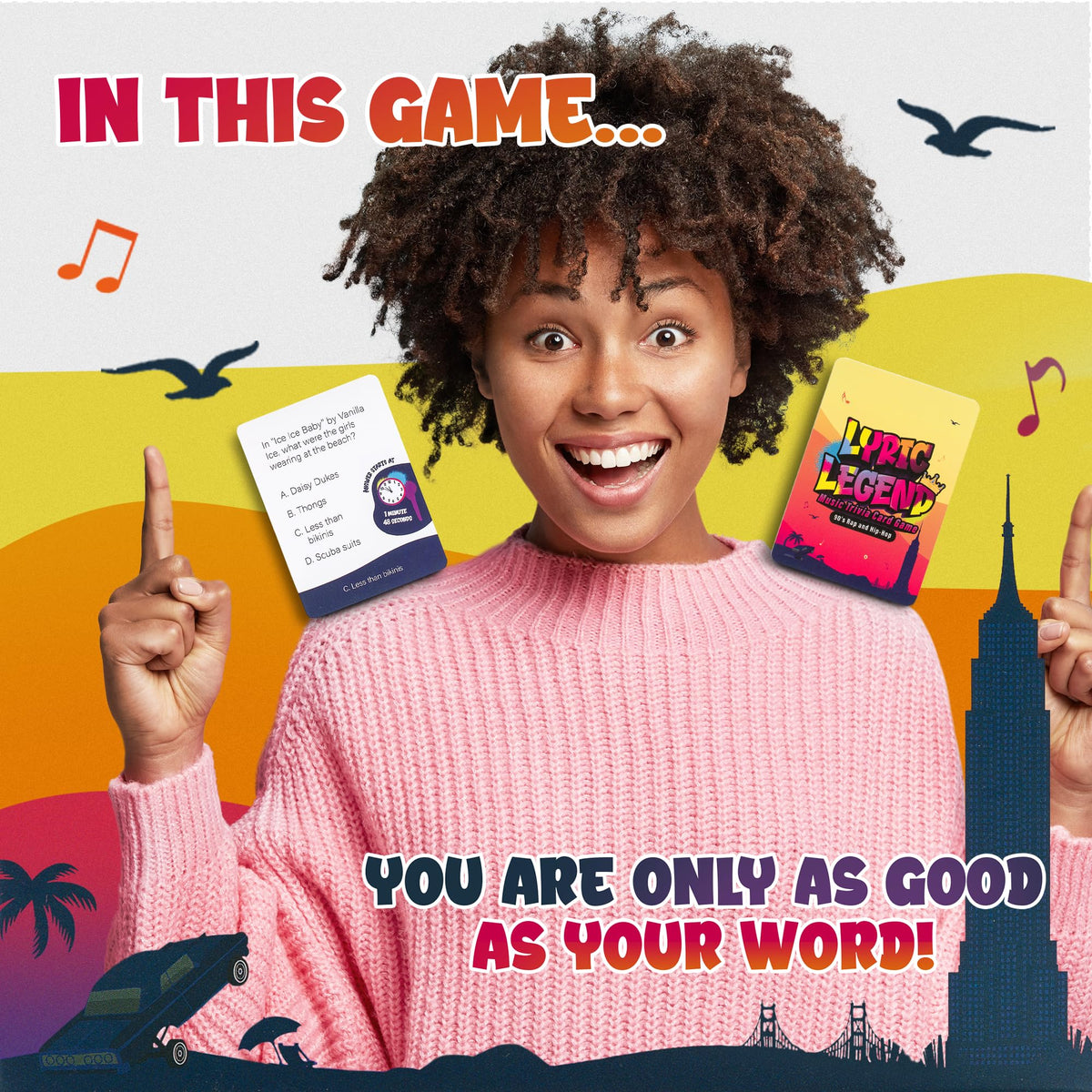 Game That Song Lyric Legend night-in action is ideal for gatherings
