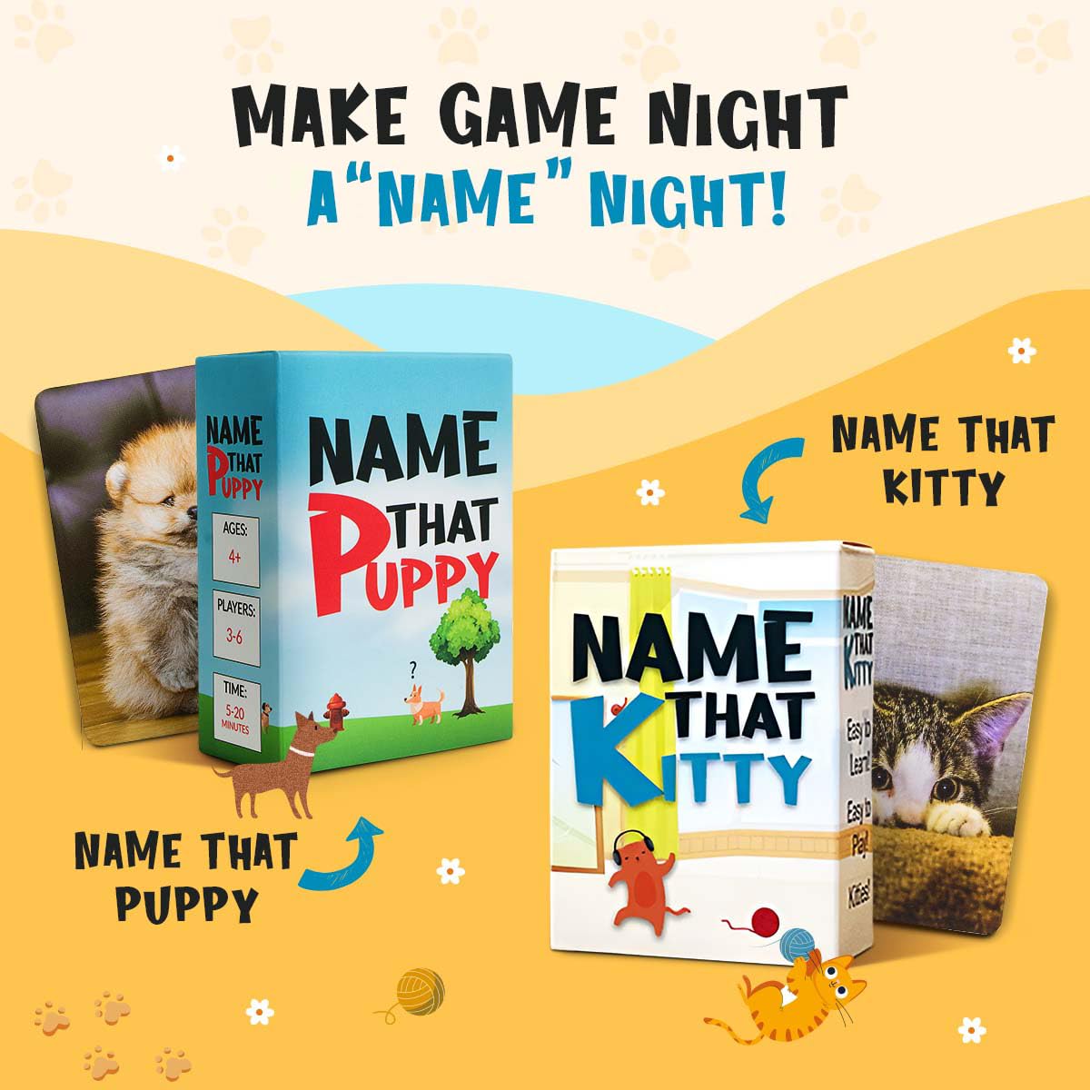 Game That Song Name That Kitty kid-friendly design supports easy learning and quick rounds