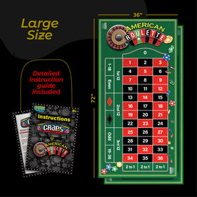 Gamie instruction booklet included for quick rules and tips