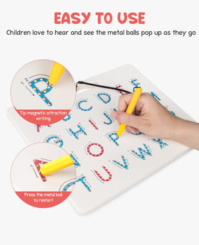 GAMENOTE attached stylus pen prevents loss during learning sessions.