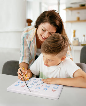 GAMENOTE compact travel size board for car rides and classrooms.