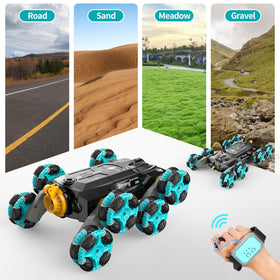 Gampop Off-Road 360-Degree Rotation enables stunts from all directions