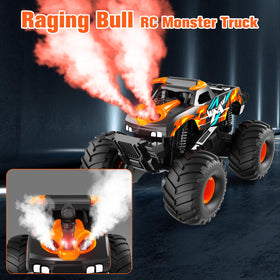 Gampop RC car LED headlights enhance night-time visibility and excitement.