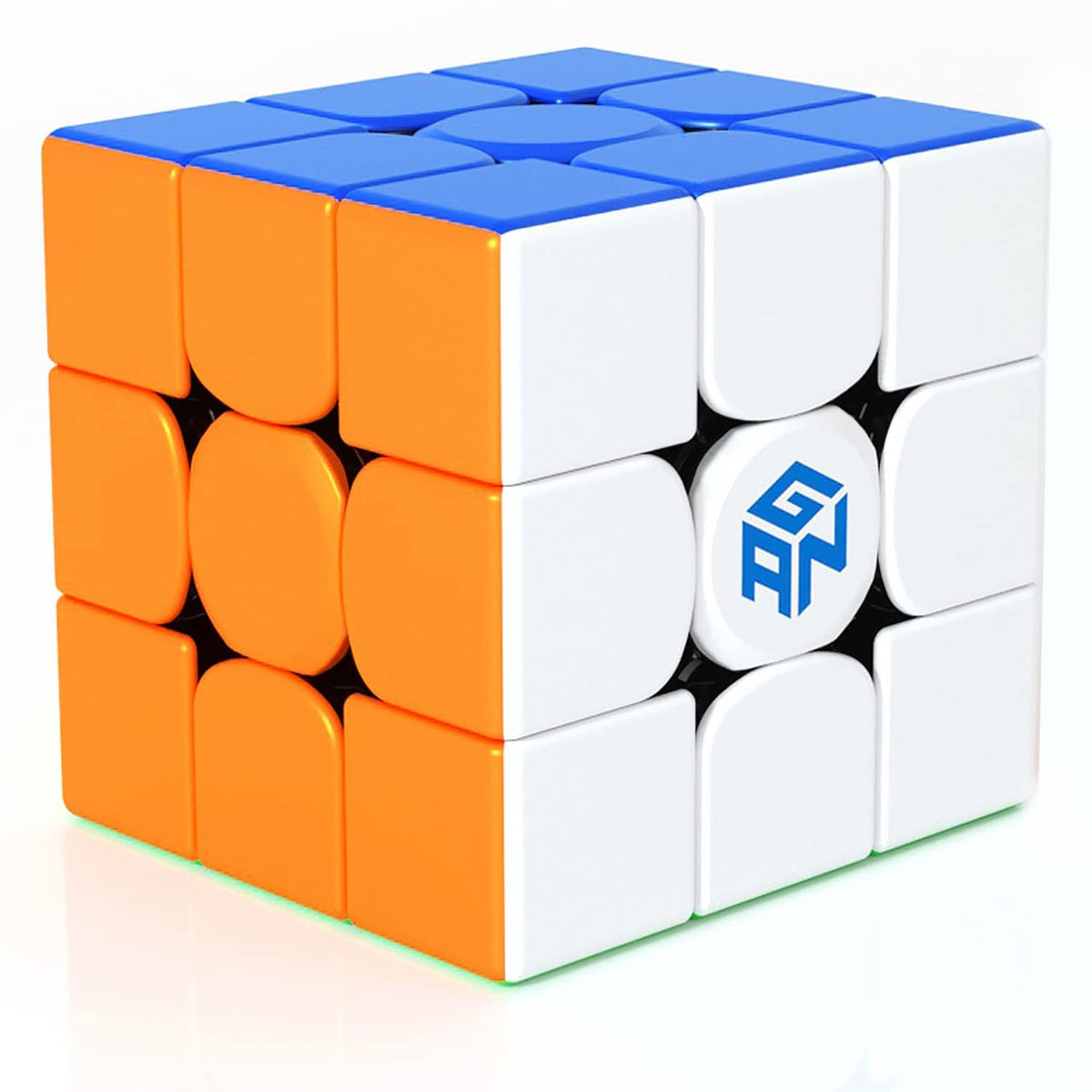 GAN 356 R S stickerless cube for smooth daily practice.