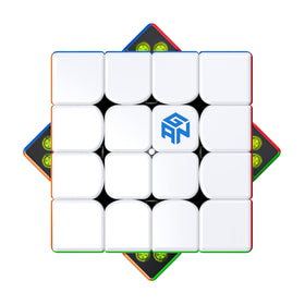 GAN 460M honeycomb surface reduces friction for faster solves.