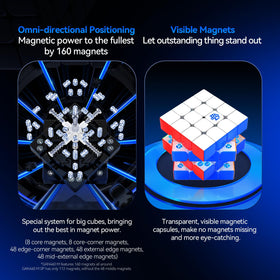 GAN 460 M SP fast turning magnetic puzzle for speed solves