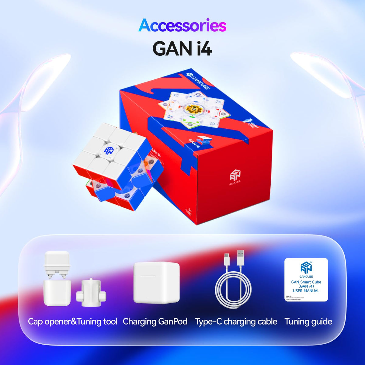 GAN i4 UV online competition syncing enables real-time race tracking.