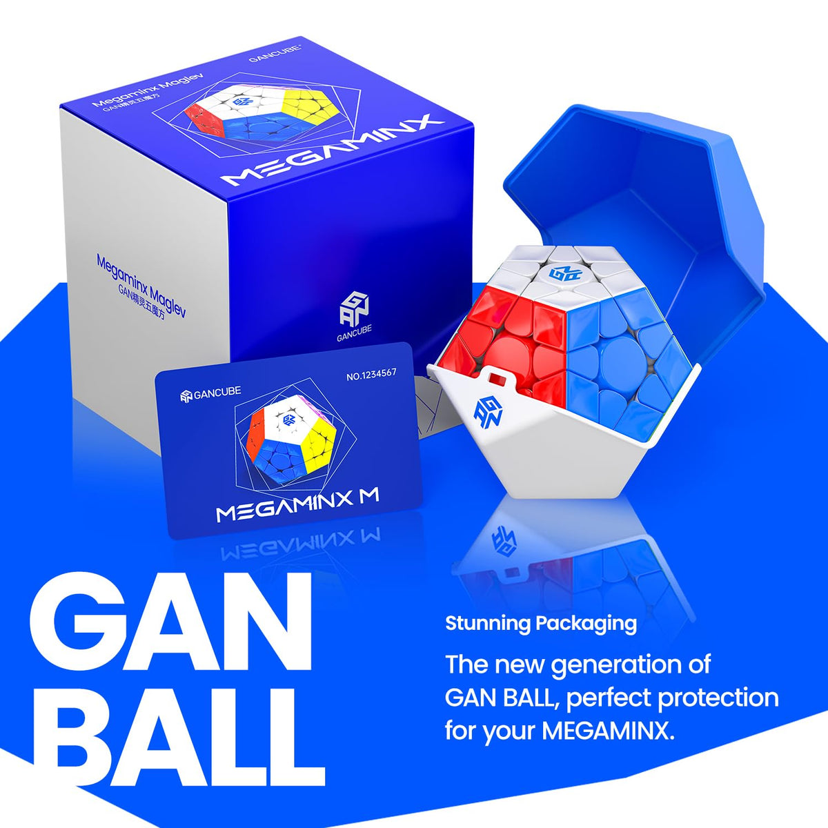 GAN Megaminx Maglev is beginner-friendly for kids aged 6 and up, ideal for practice and fun.