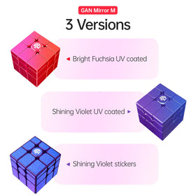 GAN MirrorM ABS material ensures safe, quiet play with durable construction.